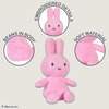 image:imageKids Preferred Miffy Plush Toy 14 Inch Sitting Dutch Bunny Plush by Dick Bruna Soft Boa Rabbit Bunny Stuffed Animal Plushie Doll for Girls and BoysPink