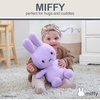 image:imageKids Preferred Miffy Plush Toy 14 Inch Sitting Dutch Bunny Plush by Dick Bruna Soft Boa Rabbit Bunny Stuffed Animal Plushie Doll for Girls and BoysPurple