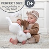 image:imageKids Preferred Miffy Plush Toy 14 Inch Sitting Dutch Bunny Plush by Dick Bruna Soft Boa Rabbit Bunny Stuffed Animal Plushie Doll for Girls and BoysWhite