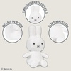 image:imageKids Preferred Miffy Plush Toy 14 Inch Sitting Dutch Bunny Plush by Dick Bruna Soft Boa Rabbit Bunny Stuffed Animal Plushie Doll for Girls and BoysWhite