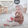 image:imageKids Preferred Miffy Plush Toy 8 Inch Sitting Dutch Bunny Plush from Dick Bruna Soft Boa Rabbit Bunny Stuffed Animal Plushie Doll for Girls and BoysOrange Dress
