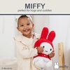 image:imageKids Preferred Miffy Winter Plush Toy Sitting Dutch Bunny by Dick Bruna Soft Stuffed Animal Plushie for Girls amp Boys  13 Inches