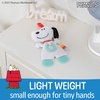 image:imageKids Preferred Peanuts Snoopy Baby Sensory Toy Crinkle Blanket Stuffed Animal for Newborn Infants and Babies Teether Toys with Stroller Car Seat Loop