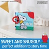 image:imageKids Preferred Peanuts Snoopy Baby Stuff Fun Crinkle Book with On The Go Travel Clip Teether Soft Sensory Book for Babies amp Toddlers 525x525 Inches