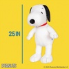 image:imageKids Preferred Peanuts Snoopy Cuteeze Plush Embroidered Details amp Crinkle Feet Stuffed Animal Toy for Baby and Toddler Boys amp Girls  25 Inch Size