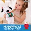 image:imageKids Preferred Peanuts Snoopy Motion Musical Plush Plays Jingle Bells Embroidered Details Soft Stuffed Animal for Baby and Toddler Boys amp Girls