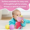 image:imageKids Preferred Peppa Pig Activity Toy  85 Inches Fairy Wings Heart Teether OnTheGo Clip Sensory Toy Rattle Crinkle Ages 0 Months Up