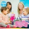 image:imageKids Preferred Peppa Pig Activity Toy  85 Inches Fairy Wings Heart Teether OnTheGo Clip Sensory Toy Rattle Crinkle Ages 0 Months Up