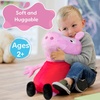 image:imageKids Preferred Peppa Pig Plush Super Soft Stuffed Animal Embroidered Details for Toddler Boys amp Girls  25 Inch Size