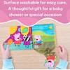 image:imageKids Preferred Peppa Pig Soft Book with Ribbons Teether Corner Squeaker Crinkle Pages Flaps OnTheGo Clip Ages 0 Months and Up 65 inches