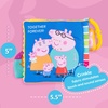 image:imageKids Preferred Peppa Pig Soft Book with Ribbons Teether Corner Squeaker Crinkle Pages Flaps OnTheGo Clip Ages 0 Months and Up 65 inches