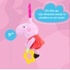 image:imageKids Preferred Peppa Pig Take Along Activity Toy  Baby Toy Star Teether Rattle Sensory Toy 9 Inches OnTheGo Clip Ages 0 Months and Up