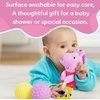image:imageKids Preferred Peppa Pig Take Along Activity Toy  Baby Toy Star Teether Rattle Sensory Toy 9 Inches OnTheGo Clip Ages 0 Months and Up