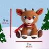 image:imageRudolph the Red  Nosed Reindeer  Stuffed Animal Plush Toy with Music amp LightsRudolph