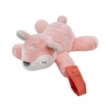 image:imageCarters Fawn Plush Rattle with Loop Teether for Infants and Babies
