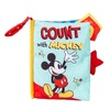 image:imageDisney Baby Mickey Mouse Count with Mickey Soft Book with Crinkle Pages and OnTheGo Hook and Loop for Babies and Toddlers