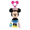 image:imageDisney Baby Minnie Mouse On The Go Activity Toy with Teething Rings Crinkle Sounds Mirror and Rattle for Babies and Infants