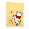 image:imageDisney Winnie the Pooh Photo Album with Soft Pages and Crinkle Sounds for Babies and Toddlers  Holds 4x6 Photos and On the Go Strap for Stroller Car Seat or Crib for Baby
