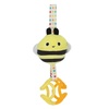 image:imageEric Carle Very Hungry Caterpillar Busy Bee Chime Toy with Silicone Gummi Ogobolli  Makes Sound When Shaken and Great for Teething  Hanging Loop for On The Go
