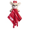 image:imageKIDS PREFERRED Rudolph The RedNosed Reindeer Clarice Plush Stuffed Animal Snuggler Lovey Security Blanket 125 Inches