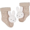image:imageKids Preferred Miffy Baby Foot Rattle Set  Super Soft Rattles Neutral Colors Soft Sensory Elastic Socks Embroidered Details Ages 0 to 9 Months