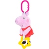 image:imageKids Preferred Peppa Pig Take Along Activity Toy  Baby Toy Star Teether Rattle Sensory Toy 9 Inches OnTheGo Clip Ages 0 Months and Up