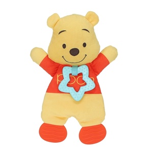 image:imageDisney Baby Winnie The Pooh Sensory Blanky with Crinkle and Teether Feet for Infant Baby Boys and Girls