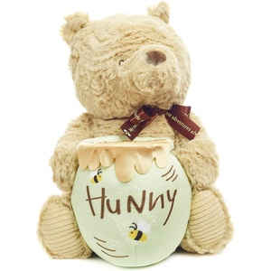 image:imageKIDS PREFERRED Disney Baby Classic Pooh Waggy  Musical Plush Stuffed Animal 13 Inches  Brown