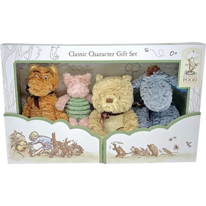 image:imageKIDS PREFERRED Disney Baby Classic Winnie The Pooh and Friends 4 Piece Plush Collector Set Stuffed AnimalsCollector Set