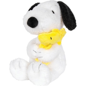 image:imageKIDS PREFERRED Peanuts Snoopy Holding Woodstock Plush Embroidered Details amp Crinkle Feet Soft Stuffed Animal for Toddler Boys amp Girls 12 Inch Size