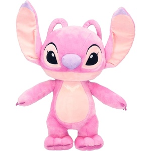 image:imageKids Preferred Disney Baby Lilo amp Stitch Angel Soft Huggable Stuffed Animal Cute Plush Toy for Toddler Boys and Girls Gift for Kids Pink Angel 15 Inches