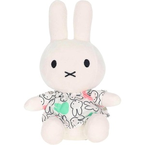 image:imageKids Preferred Miffy Plush 8 Miffy Head Logo Dress  Sitting Dutch Bunny by Dick Bruna Soft Stuffed Plush for Girls amp Boys Ages 0 Months 8 Inches