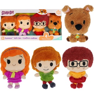 image:imageKids Preferred ScoobyDoo 4 Piece Cuteeze Set  Scooby Doo Shaggy Velma amp Daphne Plush  for Baby and Toddler Boys amp Girls  6 Inches