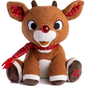 image:imageRudolph the Red  Nosed Reindeer  Stuffed Animal Plush Toy with Music amp LightsRudolph