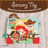 image:imageDisney Toy Story Andys Toy Box OnTheGo Clip by Kids Preferred  Soft Sensory Teether with Crinkle Sounds amp Rattle