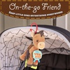 image:imageDisney Toy Story Bullseye Activity Toy  Plush Baby Sensory Toy with Teethers Rattle Crinkle Textures and On the Go Clip for Infants and Toddlers