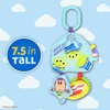 image:imageDisney Toy Story The Claw On the Go Jingle Toy with Little Green Aliens Crinkle Sensory Toy with Teether ClipOn Baby Travel Activity Toy by Kids Preferred