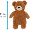 image:imageKids Preferred 11 Inch Teddy Bear Brown Soft Plush Stuffed Animal Toy Gift for Kids and Toddlers  Carters Squishy Bear