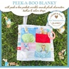 image:imageKids Preferred Beatrix Potter Peter Rabbit PeekaBoo On The Go Blanky Activity Lovey Security Blanket for Babies Multicolor