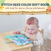 image:imageKids Preferred Disney Baby Lilo amp Stitch Sees Color Soft Book OnTheGo Sensory Books for Babies with Crinkle Pages Ribbons Rings Stroller Hook