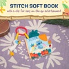image:imageKids Preferred Disney Baby Lilo amp Stitch Soft Book Stitch ONTheGO Soft Book Blue Medium