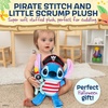 image:imageKids Preferred Disney Baby Pirate Stitch Holding Little Scrump Plush Stuffed Animal Toy Embroidered Details for Baby and Toddler Boys amp Girls
