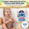image:imageKids Preferred Disney Baby Pirate Stitch Holding Little Scrump Plush Stuffed Animal Toy Embroidered Details for Baby and Toddler Boys amp Girls