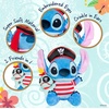image:imageKids Preferred Disney Baby Pirate Stitch Holding Little Scrump Plush Stuffed Animal Toy Embroidered Details for Baby and Toddler Boys amp Girls