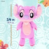 image:imageKids Preferred Disney Stitch Cuddle Pal  14 Inch Ultra Soft Material Plush Floppy Huggable Stitch from Lilo amp Stitch Embroidered Details for Ages 0Angel
