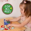 image:imageKids Preferred Elf Soft Book  PeekaBoo Flap Crinkle BPA Free Teether Corner OnTheGo Clip Colorful Pages Ages 0 Months and up 5 in