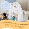 image:imageKids Preferred Harry Potter 9 Inch Tall 26 Inch Wingspan Hedwig Baby Lovey Security Blanket Snuggler Toy Snowy Owl Stuffed Animal for Newborn Infants and Babies