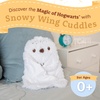 image:imageKids Preferred Harry Potter 9 Inch Tall 26 Inch Wingspan Hedwig Baby Lovey Security Blanket Snuggler Toy Snowy Owl Stuffed Animal for Newborn Infants and Babies
