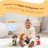 image:imageKids Preferred Harry Potter Quidditch 4 Pc Plush Set  Harry Potter Draco Malfoy Cedric Diggory and Luna Lovegood Crinkle and Bean Filled Bottom