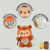 image:imageKids Preferred Star Wars Ewok On the Go Activity Toy  with Colorful Rattle Squeaker Teether Travel Clip Soft Sensory Toy for Ages 0
